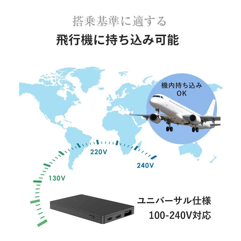 モバイルバッテリー 4000mAh 大容量 コンパクト スマホ充電器 超薄型 軽量 入力2ポート 急速充電 超小型 ミニ型 60g 超軽量 楽々収納 携帯充電器 Type-C出力/入力 PL保険 PSEマーク