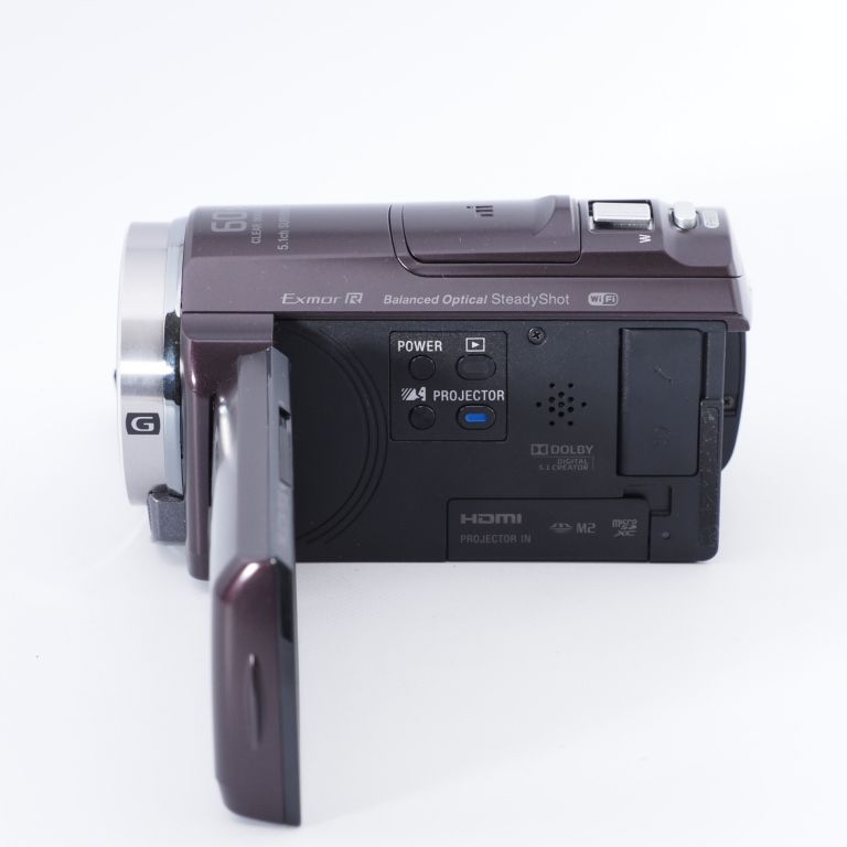 SONY HDR-PJ540(T) ソニー ビデオカメラ ブラウン Wi-Fi - カメラ