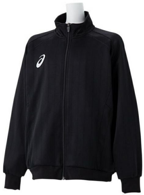 asics アシックス B KNT FZ TOPS パフォーマンスブラック 160 2104A019 1 | スポーツ スポーツウェア サッカー フットサル ジュニアトレーニングジャケット 長袖 トップス ジャージ ストライプ柄 吸汗