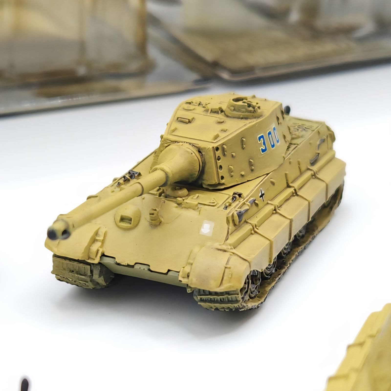 ティーガーII ヘンシェル砲塔型 単色迷彩 8台 ワールドタンク