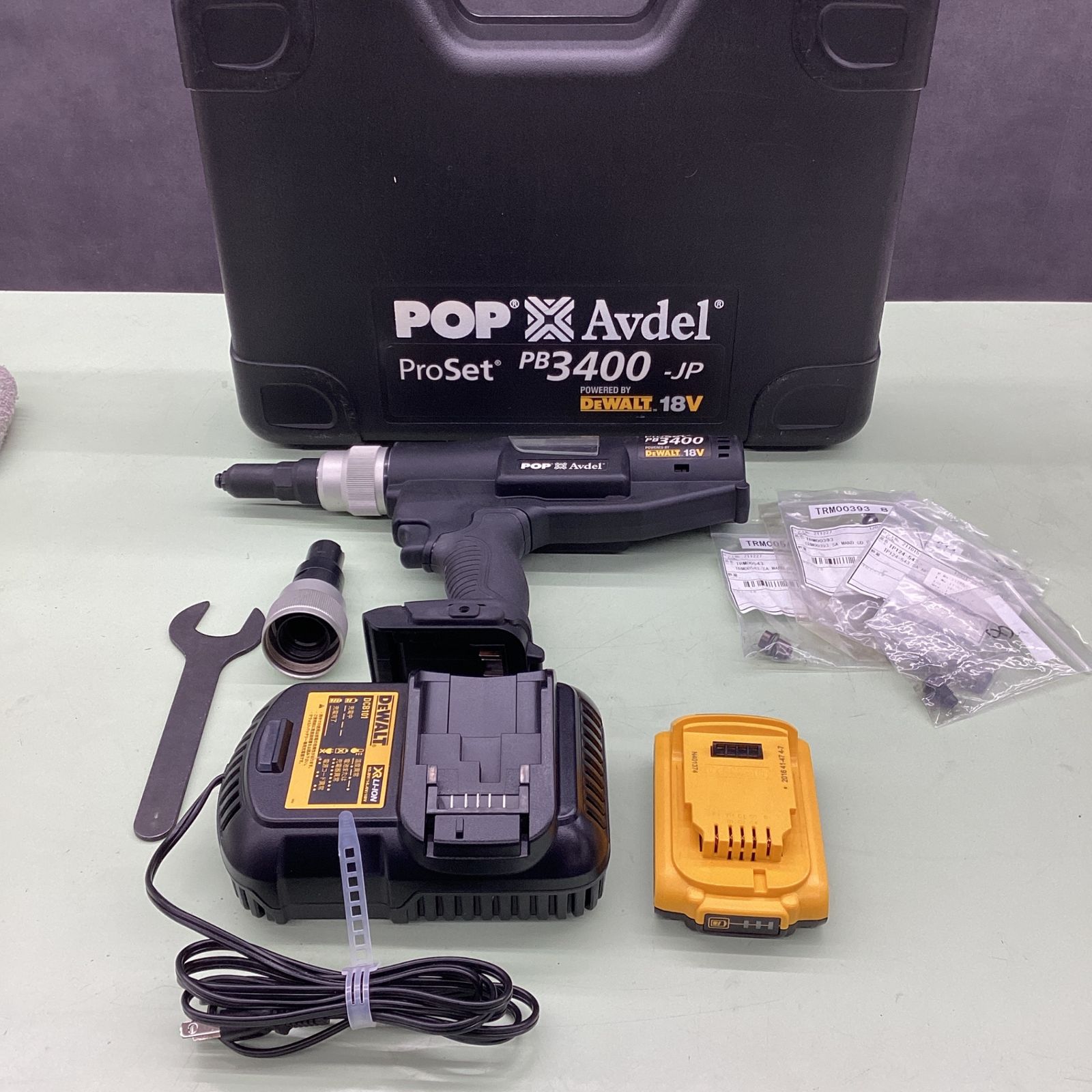 ポップリベットファスナー 株 POP POP コードレスリベットツール PB3400-JP 越谷店