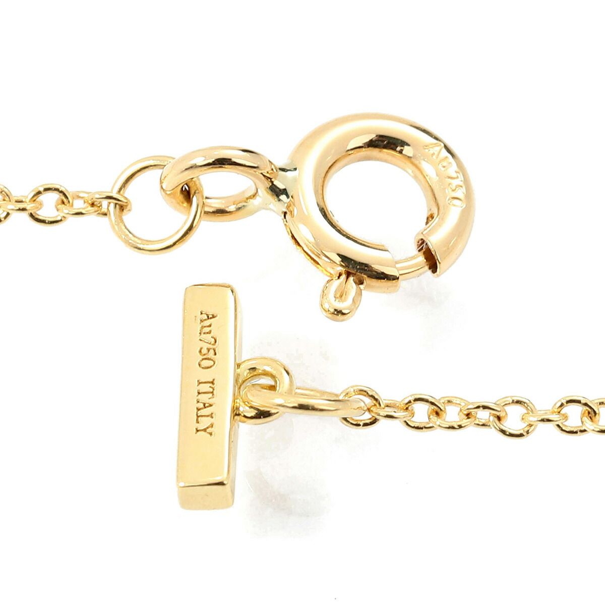 ティファニー T トゥ サークル シェル ネックレス ダイヤモンド K18  