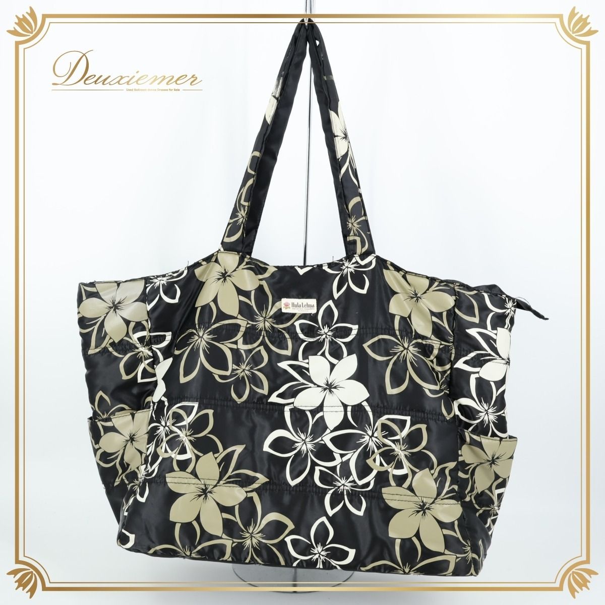 ハワイ限定】 DEAN & DELUCA フラワープリント トートバッグ DEAN