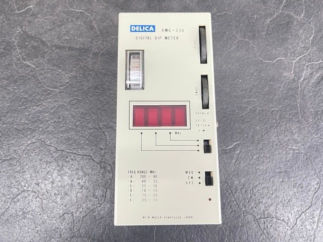 デジタルディップメーター 【中古】DELICA DMC-230 通電OK 三田無線