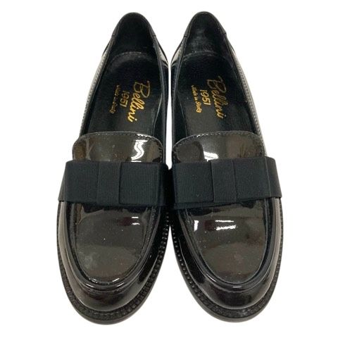 美品❗️DIEGO BELLINI（ディエゴ ベリーニ)リボンローファー黒 36 Diego Belliniディエゴベリーニ リボン ローファー 36 - メルカリ