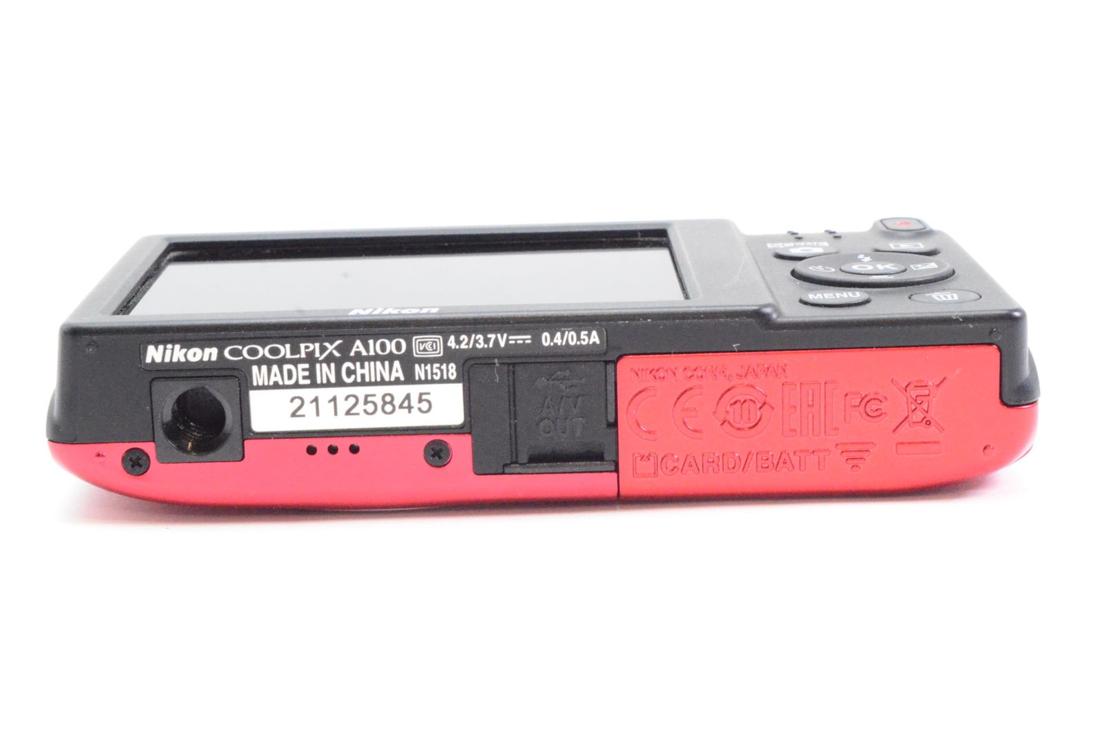 美品 Nikon COOLPIX A100デジタルカメラ Amazon | Nikon デジタルカメラ COOLPIX A100 光学5倍 2005万画素