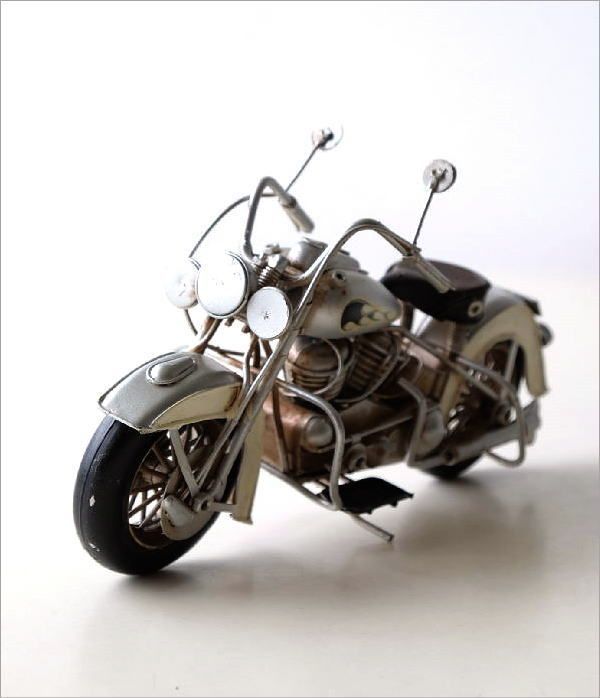 アメリカンビンテージバイク 置き物