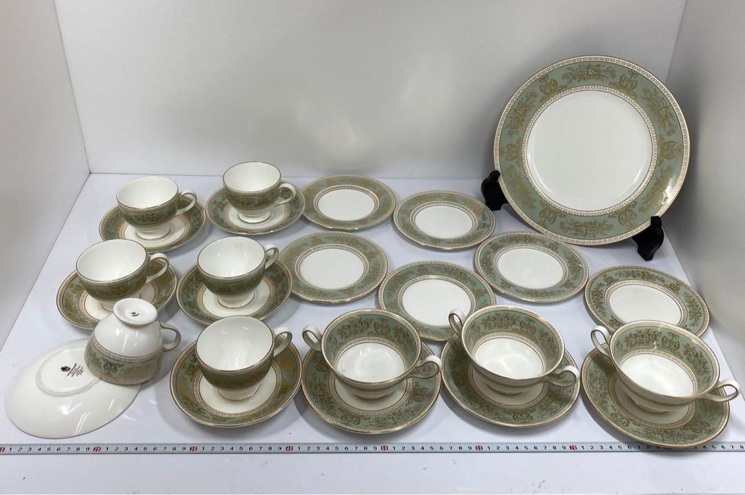 洋3 ウェッジウッド シリーズコロンビア食器セット 16点