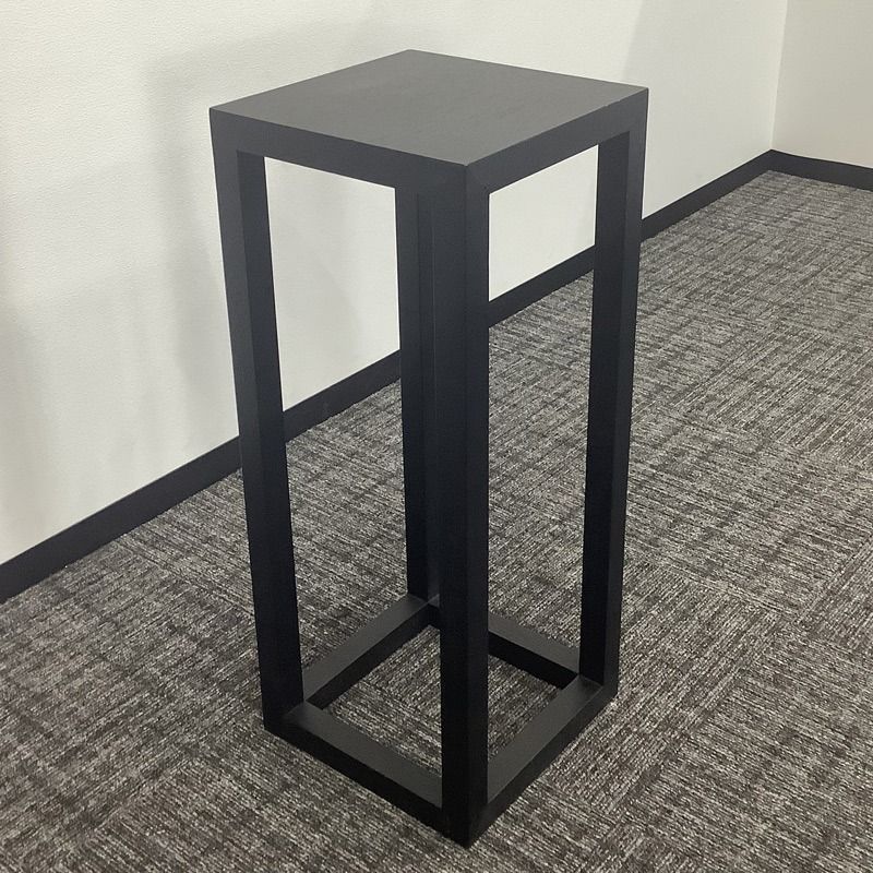 コンソールテーブル 藤栄 スリム サイドテーブル 電話台 花台 飾り棚 モダン シンプル おしゃれ インフォメーション多目的台 幅350×奥行350×高さ870mm