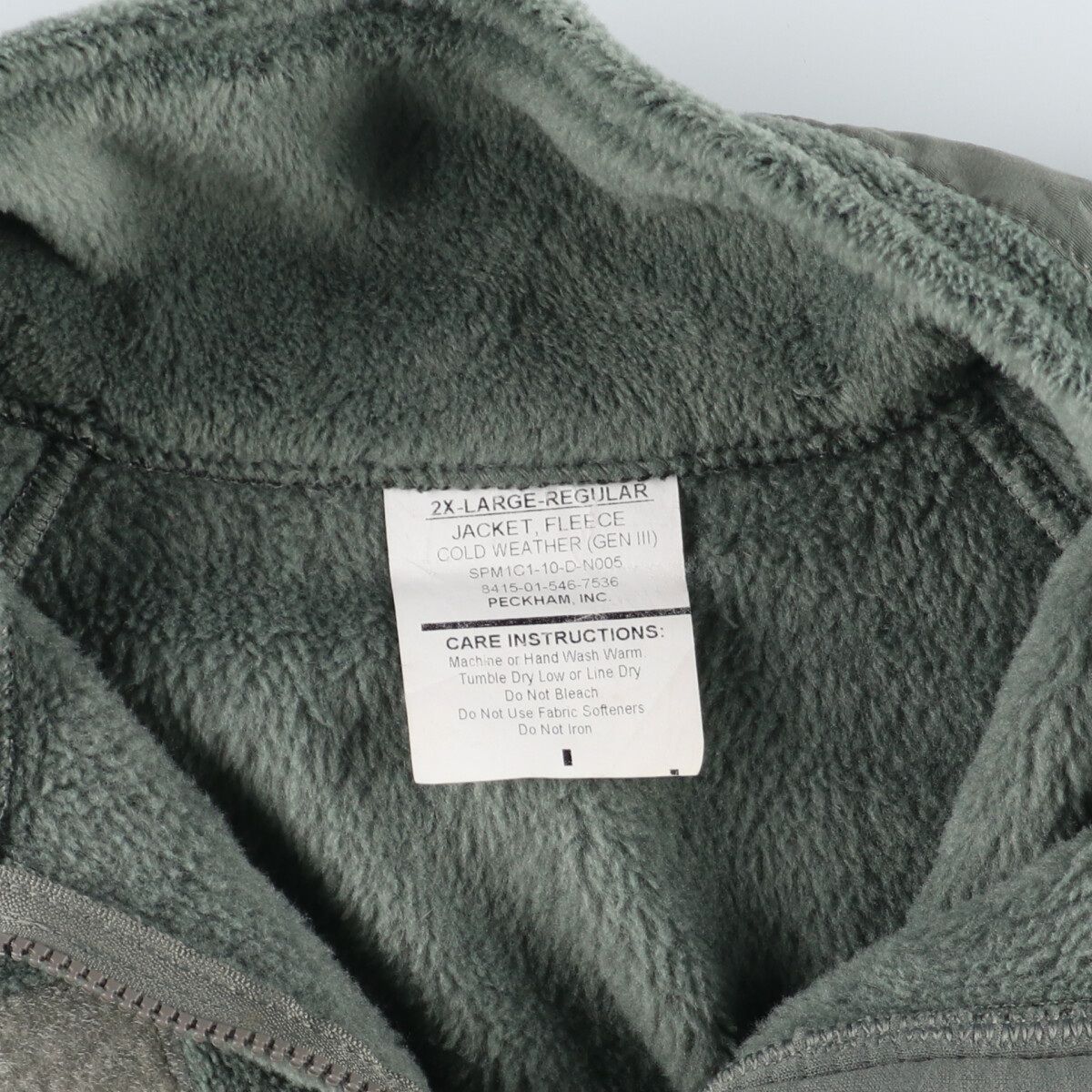 古着 10年納品 米軍実品 JACKET FLEECE COLD WEATHER(GEN 3