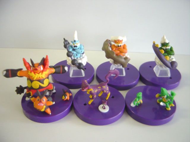 ♯Hzc20QZ　立体ポケモン図鑑BW3　全6種