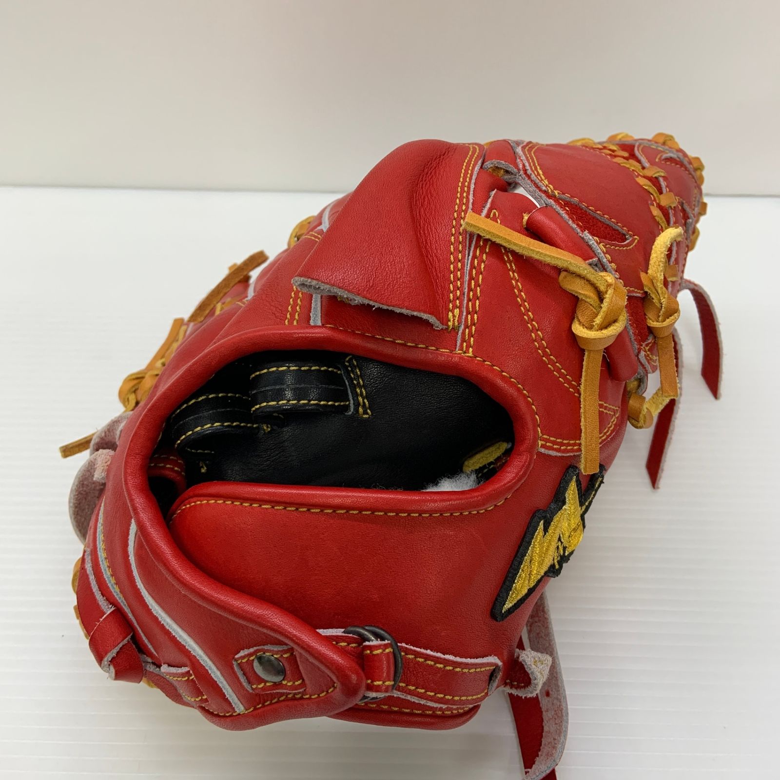 Two Way player 硬式 大人 一般 投手用 グローブ ピッチャー グラブ 右投げ 品 グローブ袋付き 野球 6368