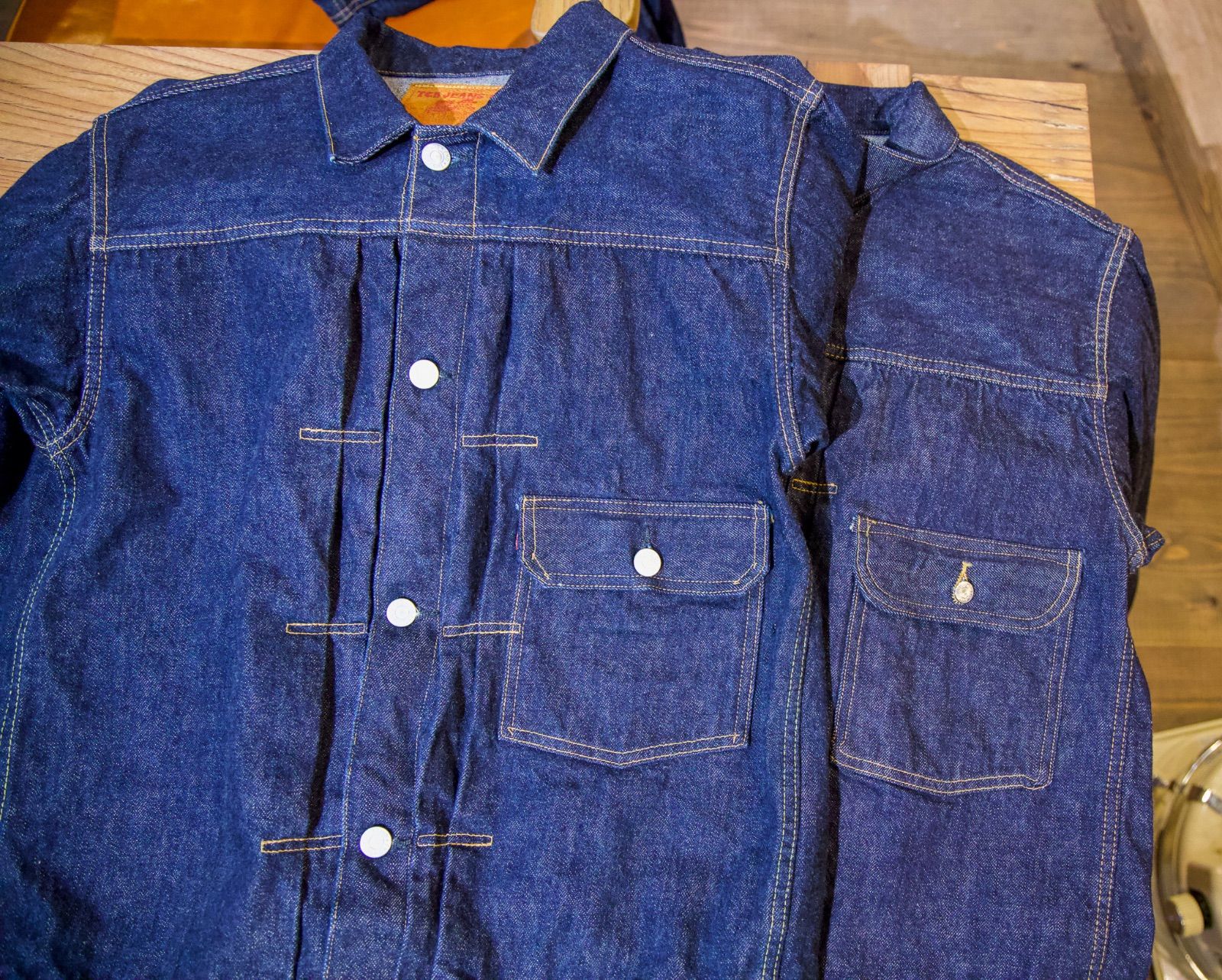 Denim Chore Coat Regular Jean セットアップ rudomotors.com