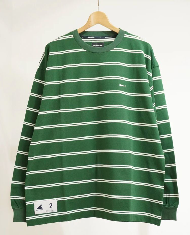 【ほぼ新品】ディセンダント HORIZONTAL STRIPE LS ボーダー HORIZONTAL STRIPE LS – DESCENDANT