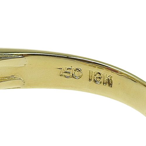 R1.05/D1.16 ルビー ダイヤモンド リング K18 イエローゴールド YG  