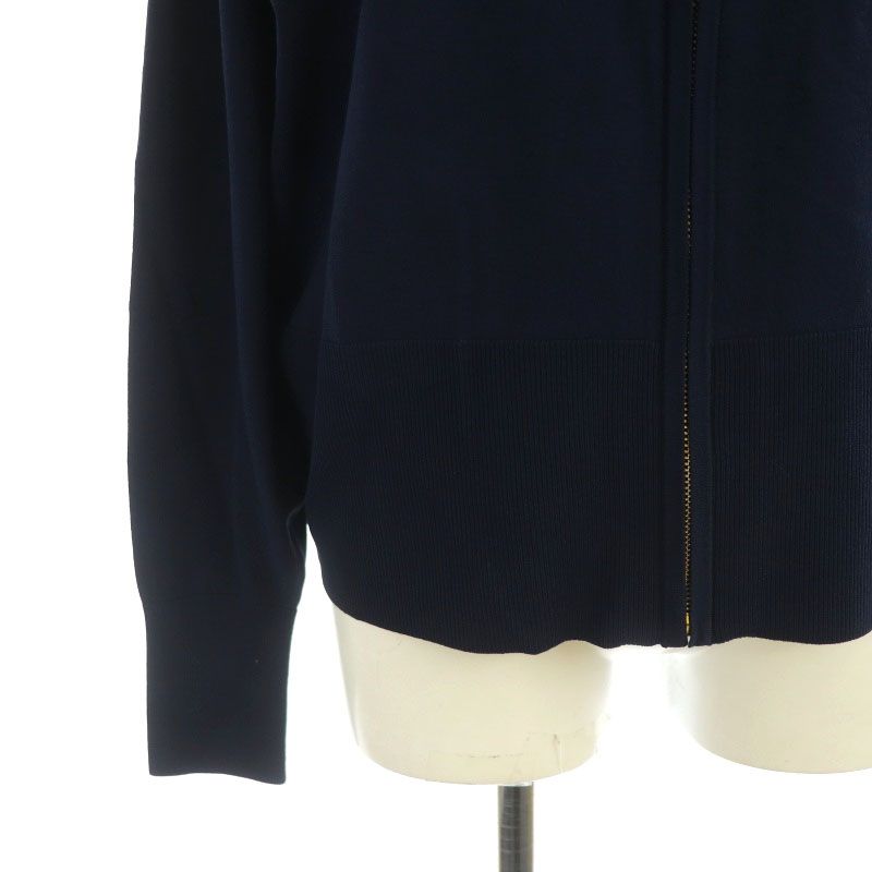 セオリー theory 22SS COMPACT CREPE ZIP UP BOMBER ニットジャケット ...