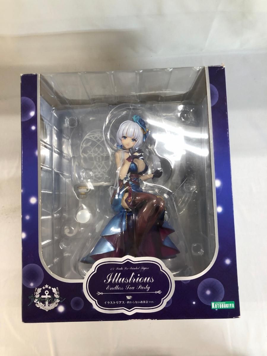 【開封品】イラストリアス（終わらないお茶会ver.）フィギュア 1/7スケール イラストリアス（終わらないお茶会ver.）【コトブキヤショップ