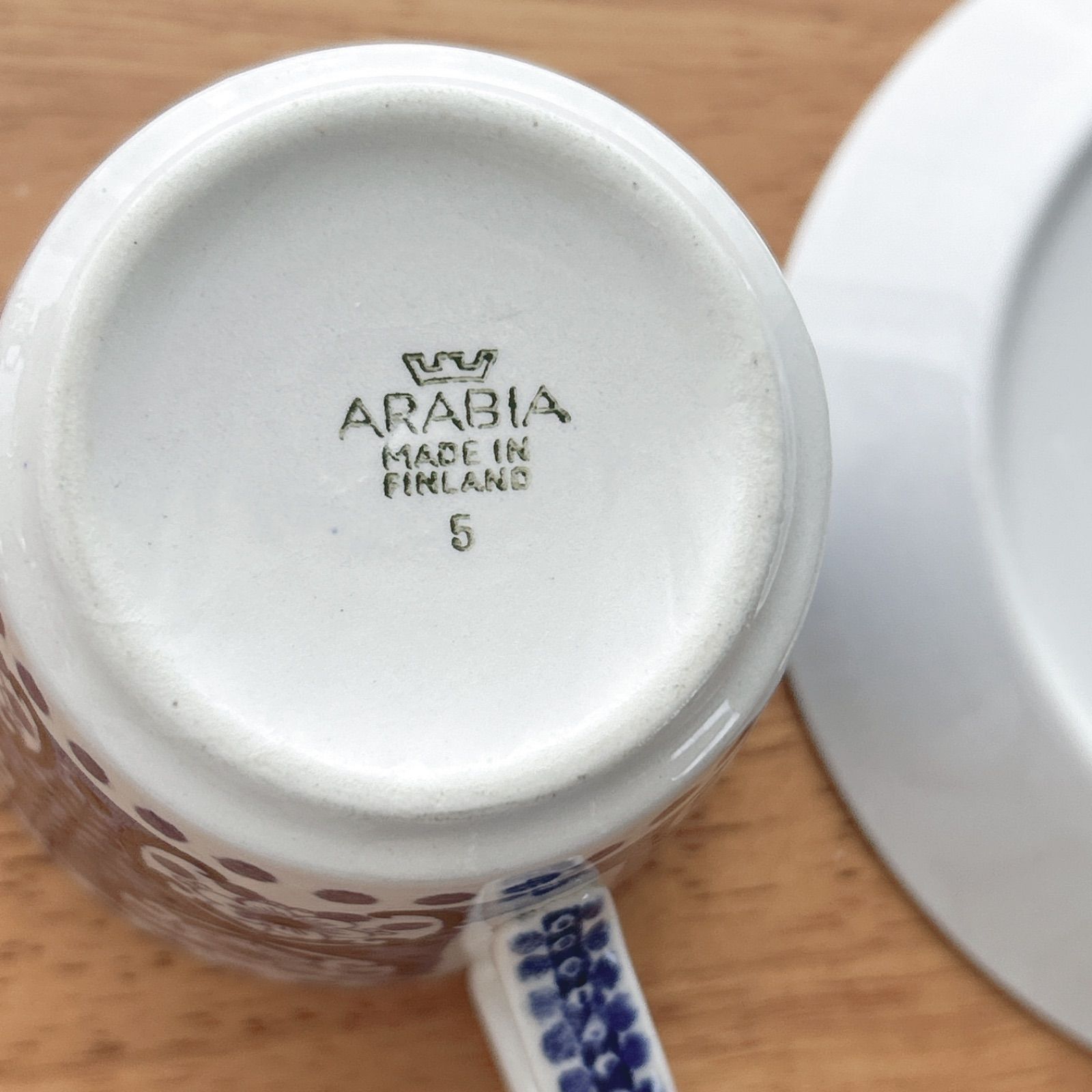 北欧 アラビア ARABIA アリ Ali ティーカップ ソーサー