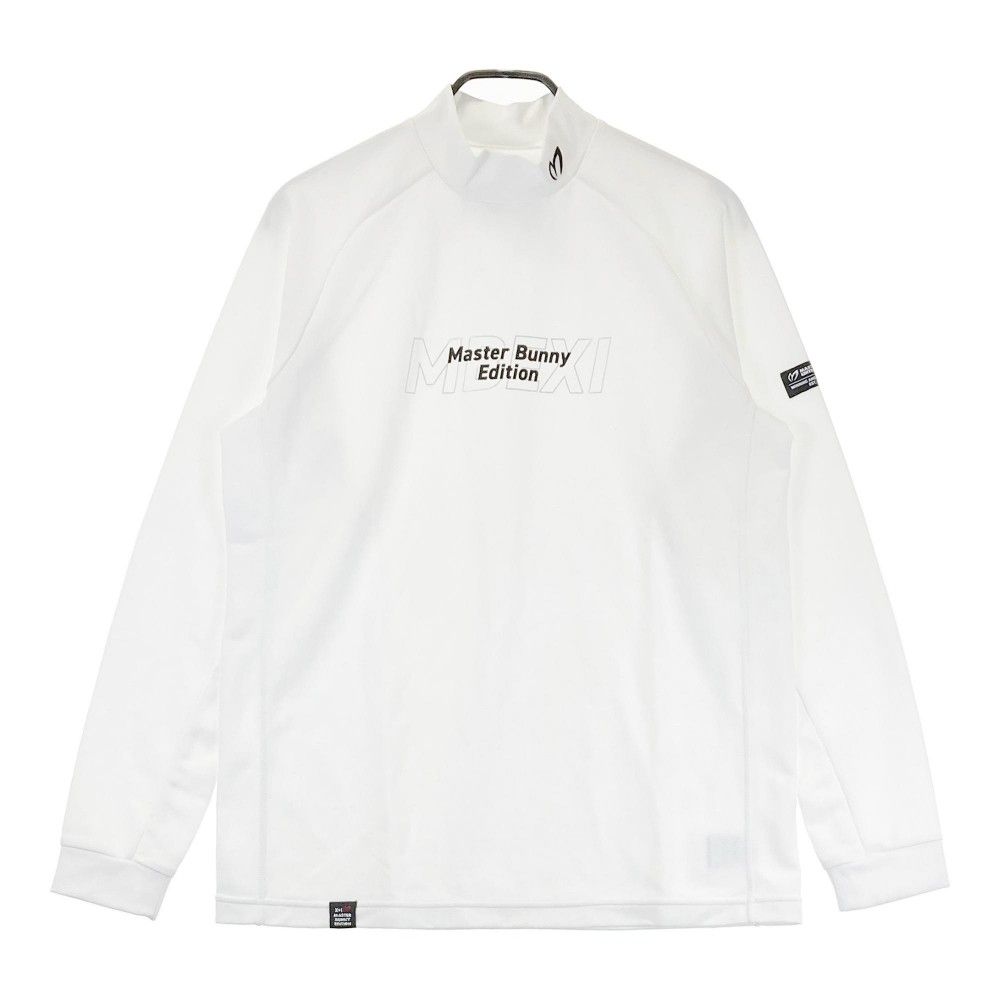 サイズ：6 MASTER BUNNY EDITION マスターバニーエディション  ハイネック長袖Tシャツ  ホワイト系 [240101457359] ゴルフウェア メンズ ストスト サイズ：6 MASTER BUNNY EDITION マスターバニーエディション