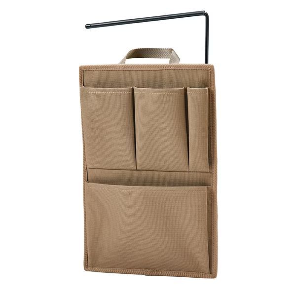 キングジム ハングオーガナイザー バッグインバッグ タテ型 ベージュ HOZ100ヘ- （1点）