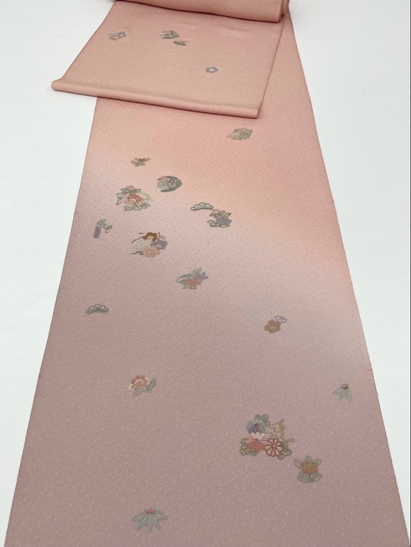 付け下げ 蘇州刺繍 相良刺繍 紋意匠 正絹 反物 - メルカリ