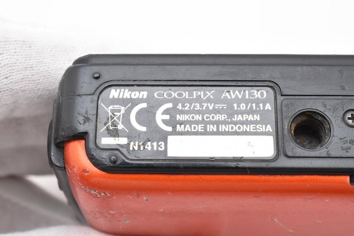 ☆ニコン Nikon COOLPIX AW130 オレンジ コンパクトデジタルカメラ