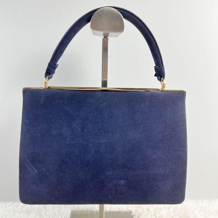 ✨美品✨銀座かねまつ GINZA KANEMATSU ハンドバッグ スエード