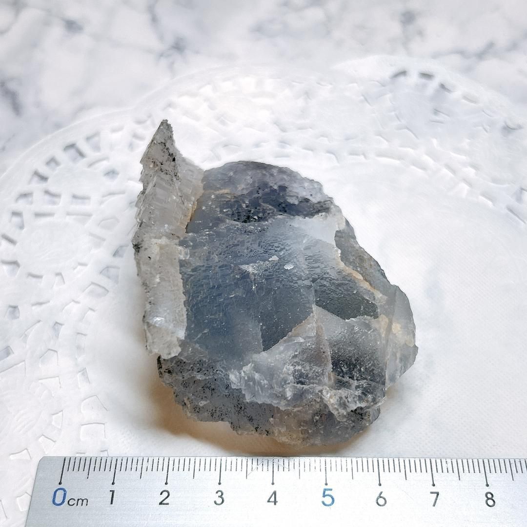 E13133】青色ホタル石 フローライト 原石 蛍石 Fluorite