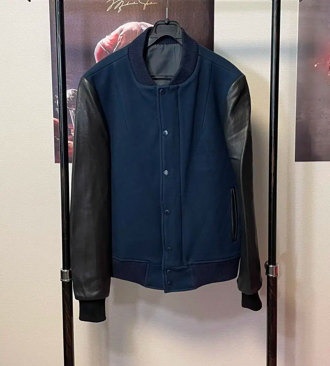 Personal pack レディース ネイビー スタジアム ジャケット S 95