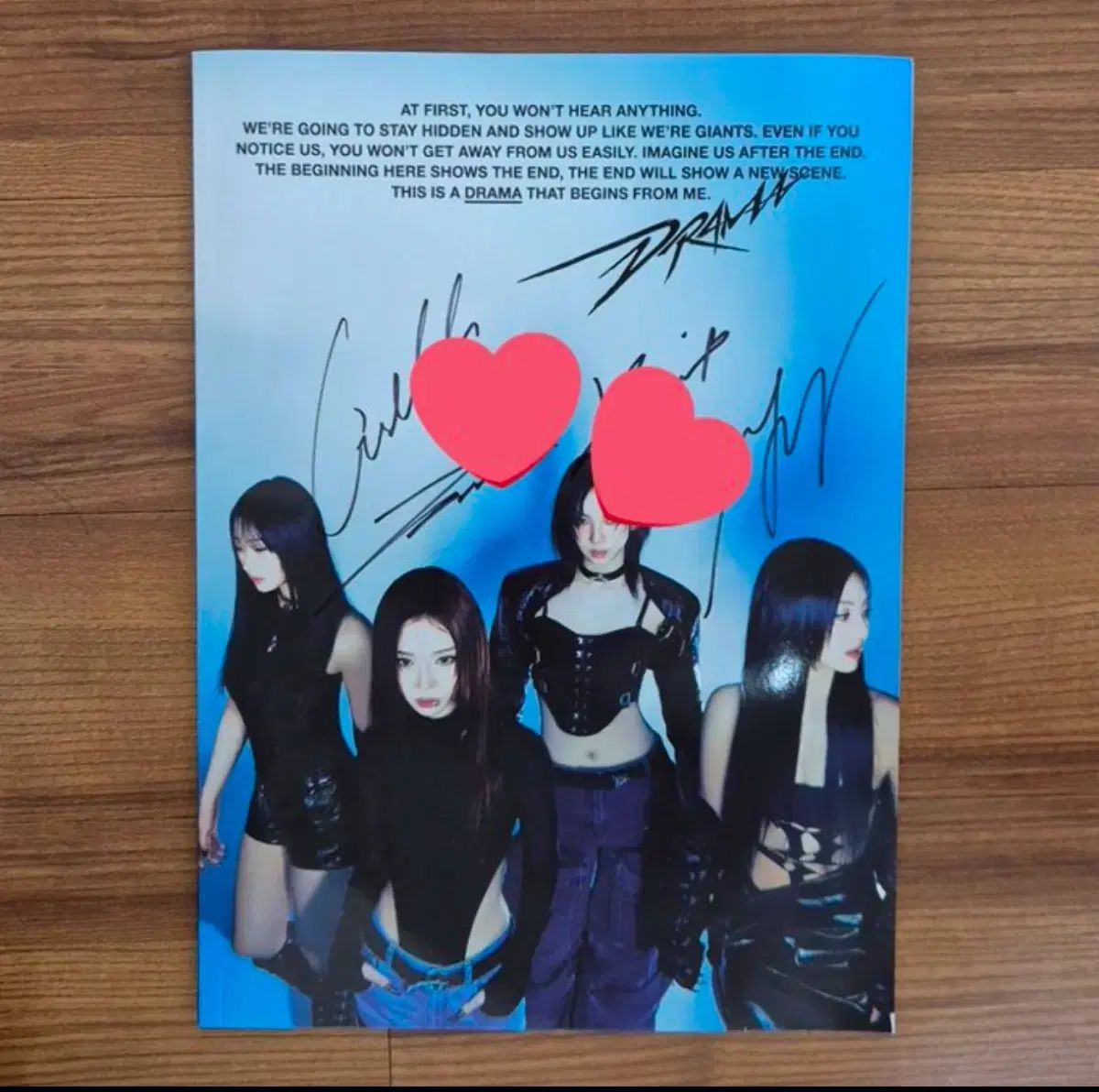 aespa 直筆 サイン アルバム CD aespa [DRAMA] All Member Autographed Signed Album | eBay