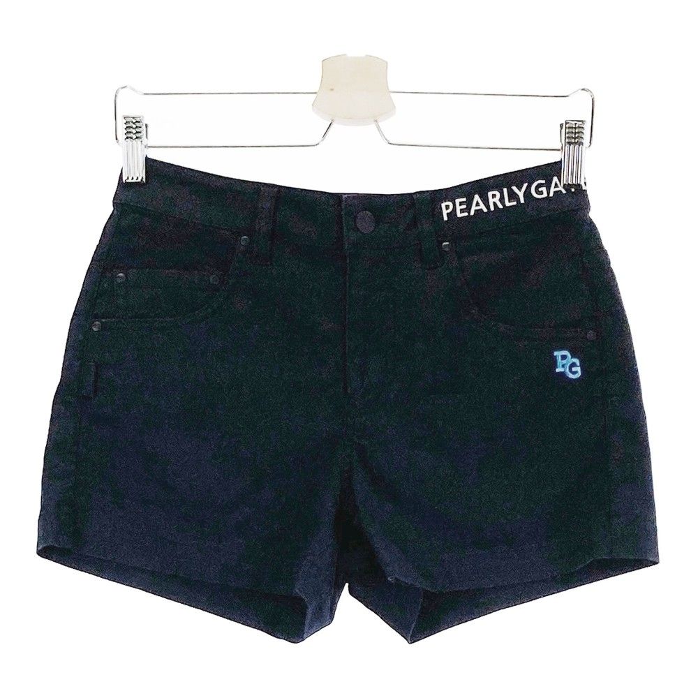 サイズ：00 PEARLY GATES パーリーゲイツ  ストレッチショートパンツ  ネイビー系 [240101473423] ゴルフウェア レディース ストスト サイズ：00 PEARLY GATES パーリーゲイツ ストレッチ ショート