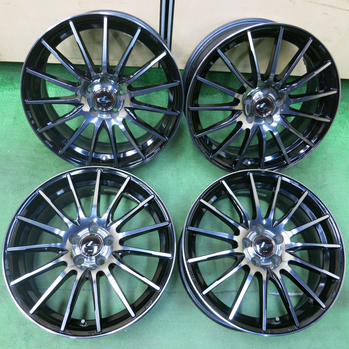 [送料無料] キレイLEONIS NAVIA 05 AMF weds 17インチ レオニス ナヴィア05 ウェッズ ホイール 17×7J PCD100/5H4102906SYホ