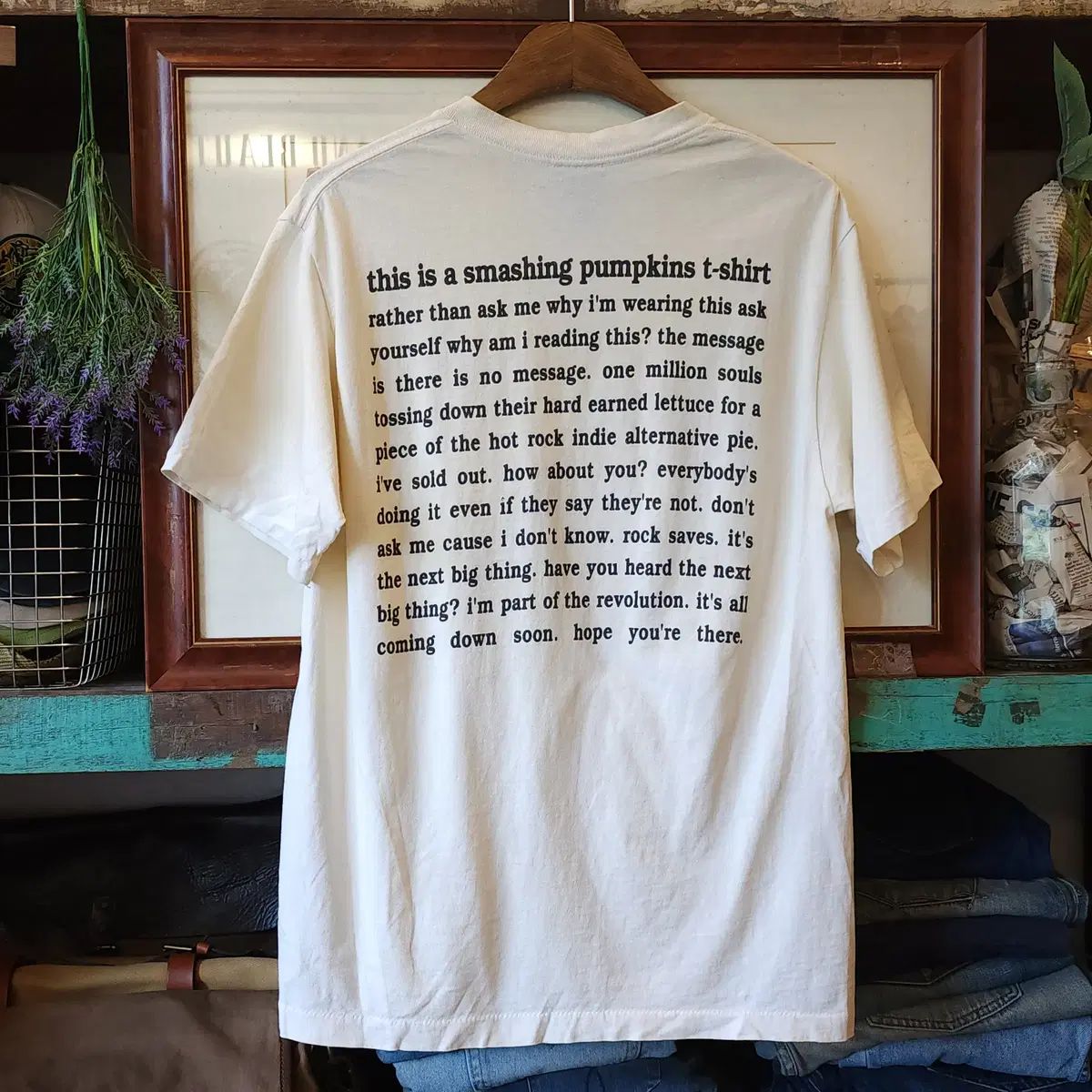 レア スマッシング・パンプキンズ ヴィンテージ バンド T シャツ 93年