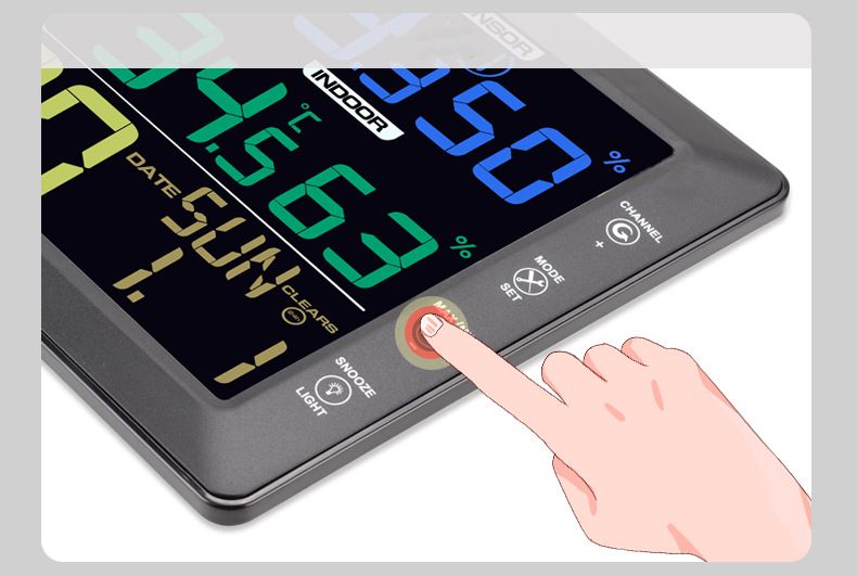 声でコントロールする 時計
