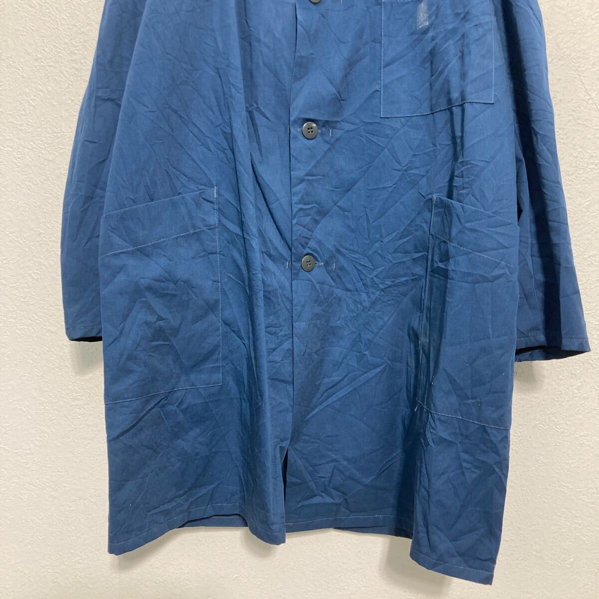 aさま Diolen ユーロワーク ショップコート L～ ネイビー ワークウェア