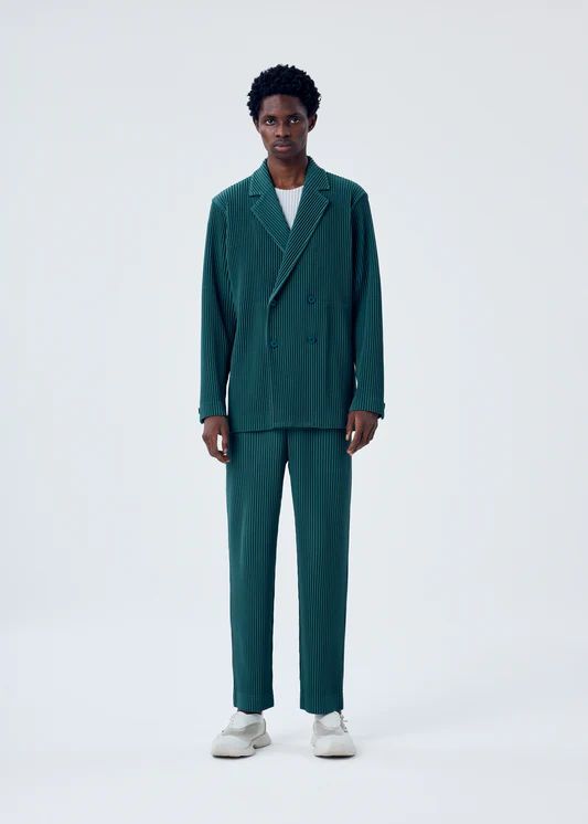 homme plisse オムプリッセ プリーツ サルエルパンツ モスグリーン メンズ／パンツ – isseymiyake.com