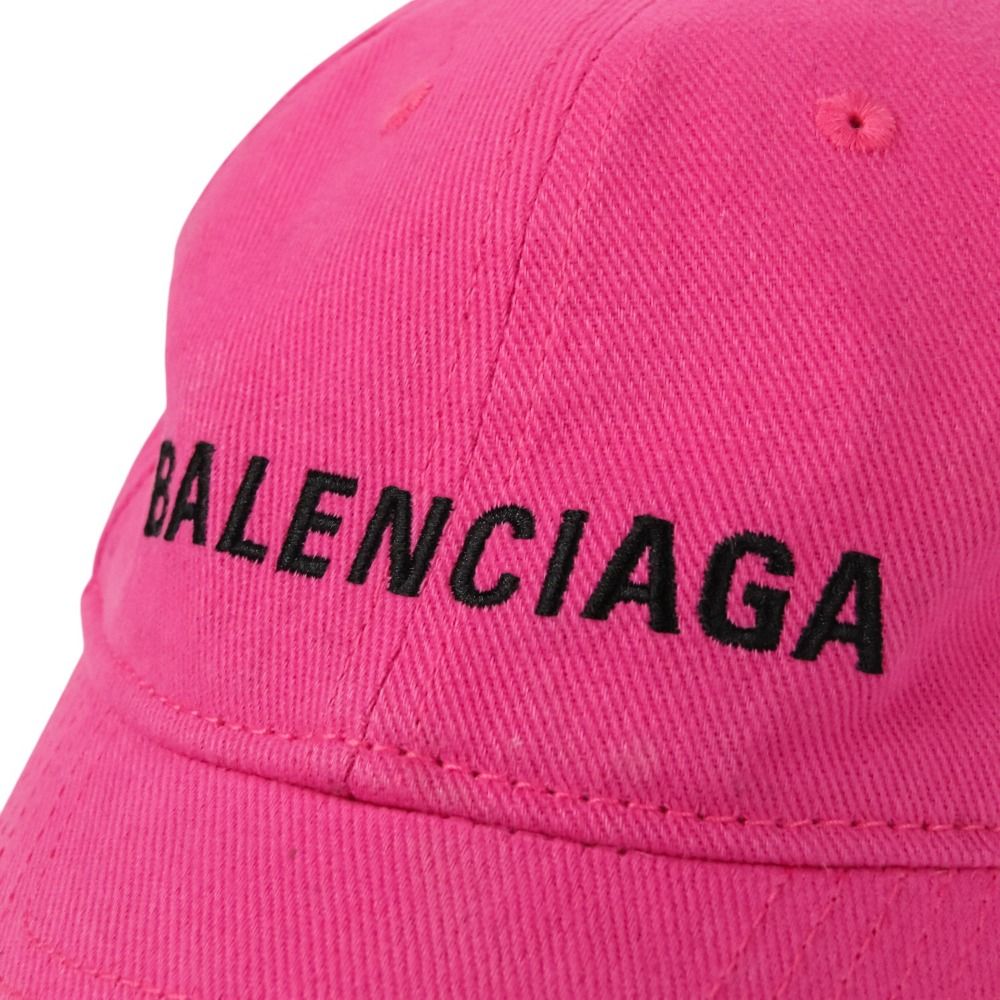 美品 BALENCIAGA バレンシアガ ロゴ エンブロイダリー ベース