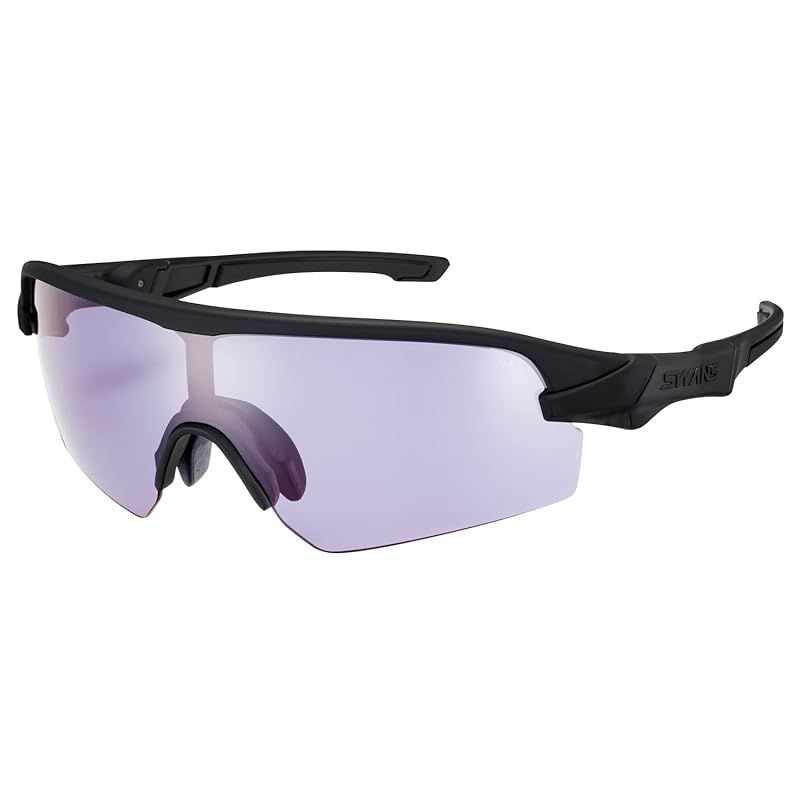 [スワンズ] スポーツサングラス STRIX D.A. ストリックスディーエー STX DA-0018 MBK 日本製 ノーマルレンズ マットブラック/ULTRAストレートグレイ 1