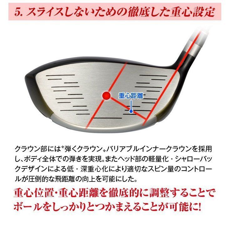 新品】WORKS GOLF 404Y飛んだ！WORKS GOLF マキシマックス