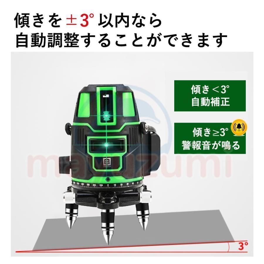 バッテリー2個付き 水平器