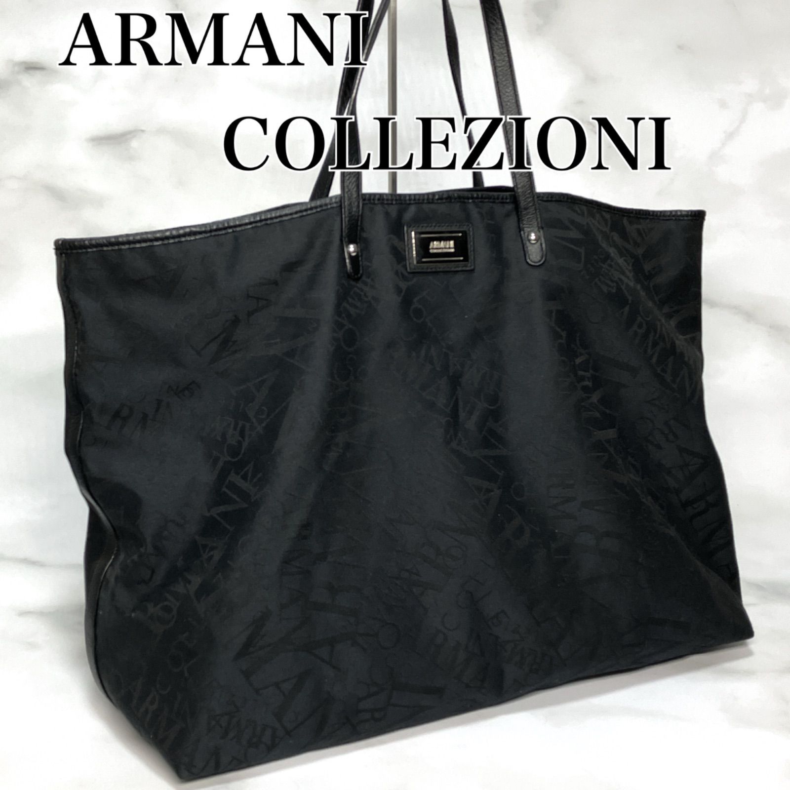 美品】ARMANI COLLEZIONI アルマーニコレツォーニ バッグ ハンドバッグ 