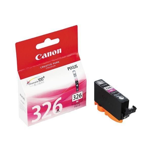 （まとめ） キヤノン Canon インクタンク BCI-326M マゼンタ 4537B001 1個 〔×4セット〕