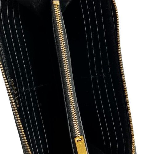 ✨極美品✨イヴサンローラン 長財布 ラウンドファスナー カサンドラ