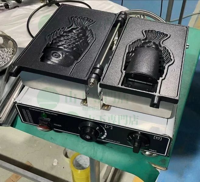 山下専門店 電気 たい焼きパフェ 鯛パフェ たい焼きパフェ器 1匹焼ける 単相 100V|業務用|厨房機器 専門店の安心の1年保証付