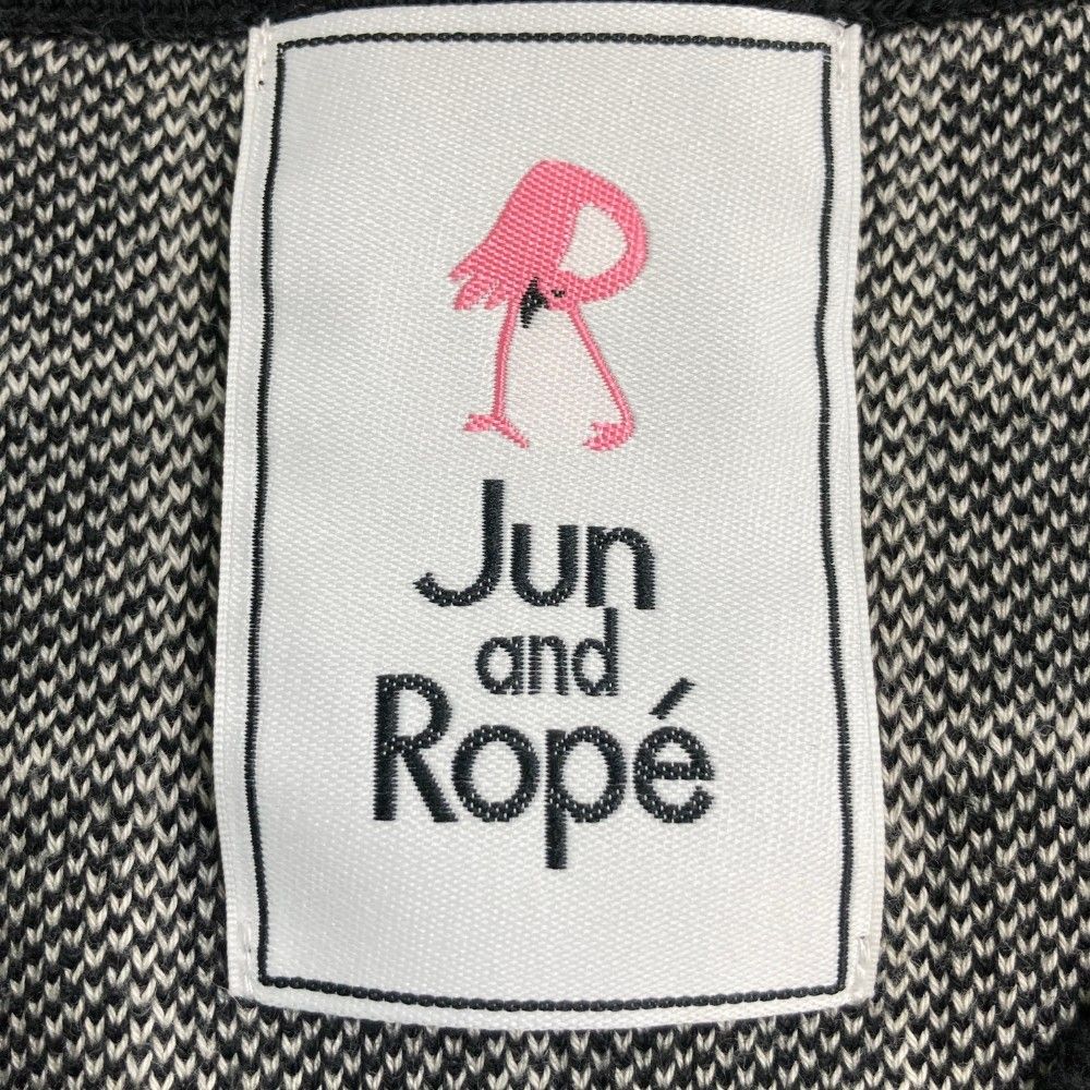 サイズ：M JUN&ROPE ジュン アンド ロペ  ニットベスト チェック柄 ブラック系 [240101261879] ゴルフウェア レディース ストスト