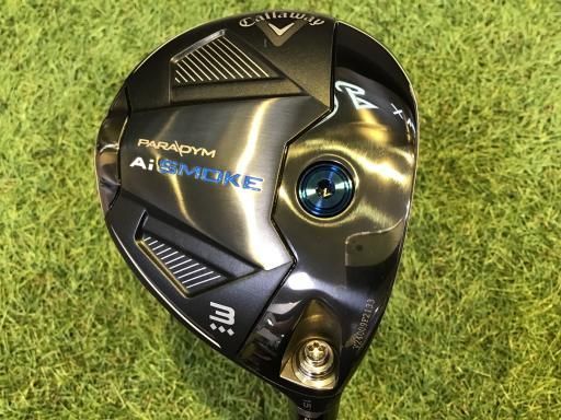 キャロウェイ PARADYM Ai SMOKE ◆◆◆ 3W フェアウェイウッド FW SPEEDER NX BLACK 60 フレックスS メンズ 男性用 右利き 右用 Bランク ゴルフクラブ
