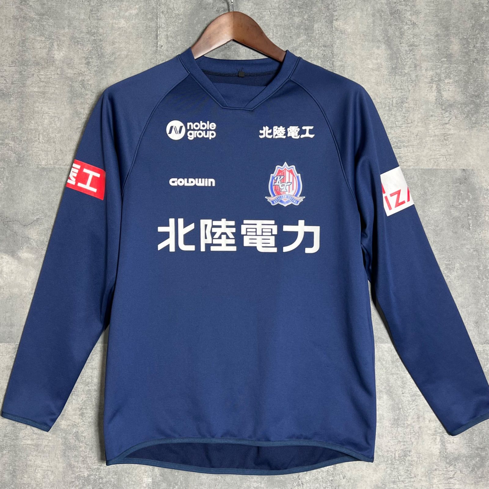 カターレ富山 支給品 トレーニングウェア上下 ネイビー M 希少