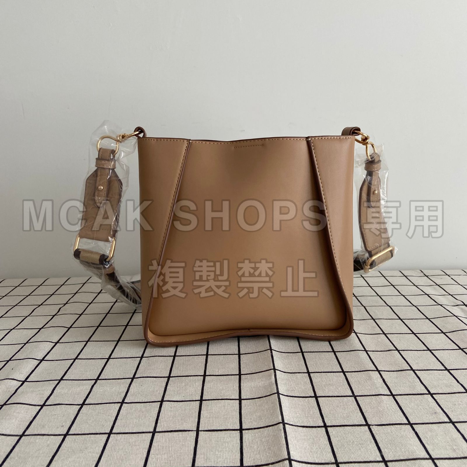 美品 Stella McCartney STELLA LOGO ステラマッカートニー ファッション レディース バッグ ロゴ ショルダーバッグ  ハンドバッグ トートバッグ キャメル - メルカリ