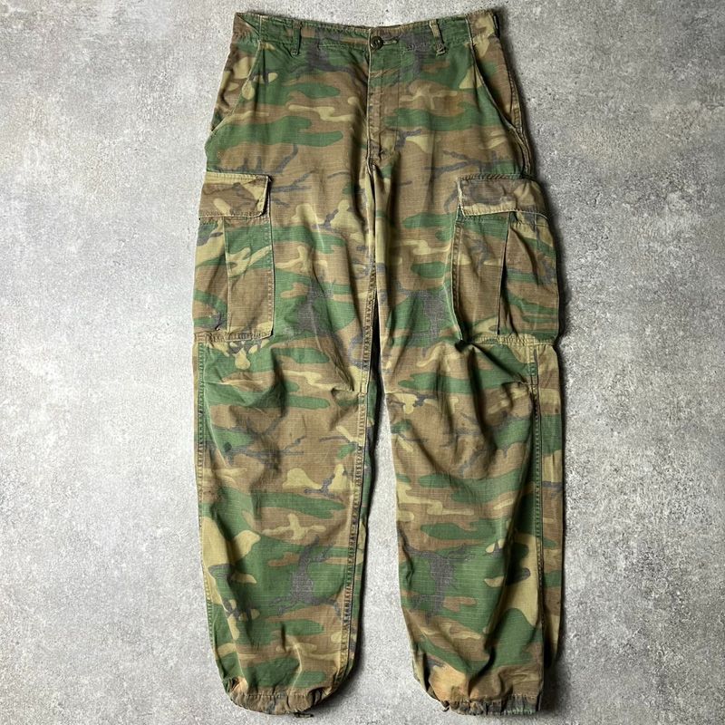70s ERDL グリーンリーフ ジャングルファティーグパンツ MIDIUM 70s ERDL グリーンリーフ ジャングルファティーグパンツ MIDIUM