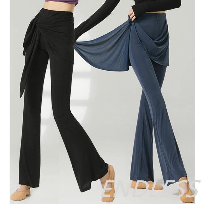 【新品未使用】ダンス パンツ パンタロン ロング パンツ レイヤード着 ヒップスカーフ付き ストレッチ ヨガパンツ ラテンダンス 社 人気・おすすめ｜売れ筋商品・話題商品におすすめ 品質チェック済み 安心配送 国内在庫あり・安心サポート付き